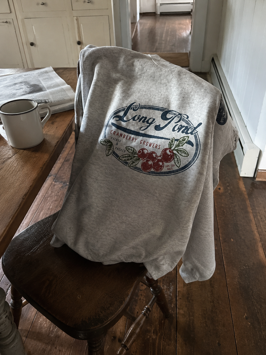 Long Pond Cranberry Growers Heather Crewneck