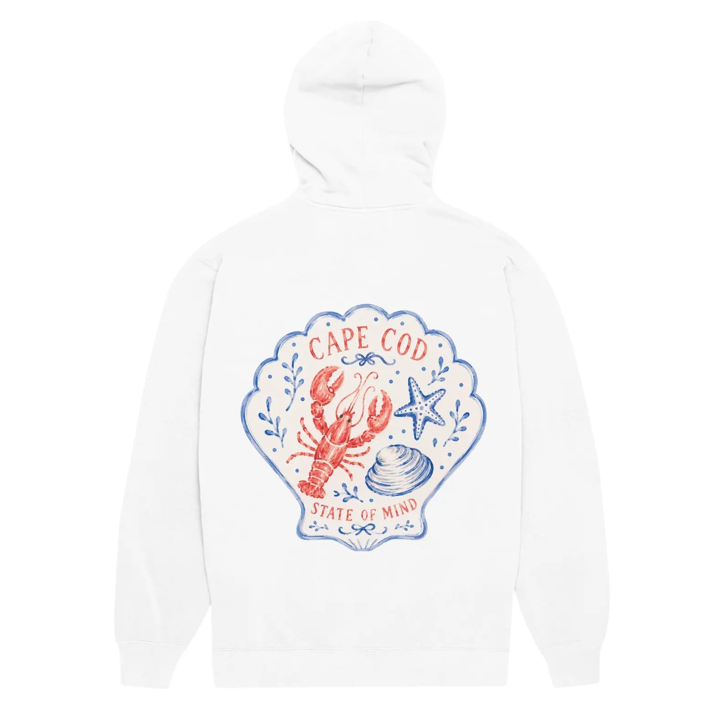 Cape Cod Painted Shell Hoodie