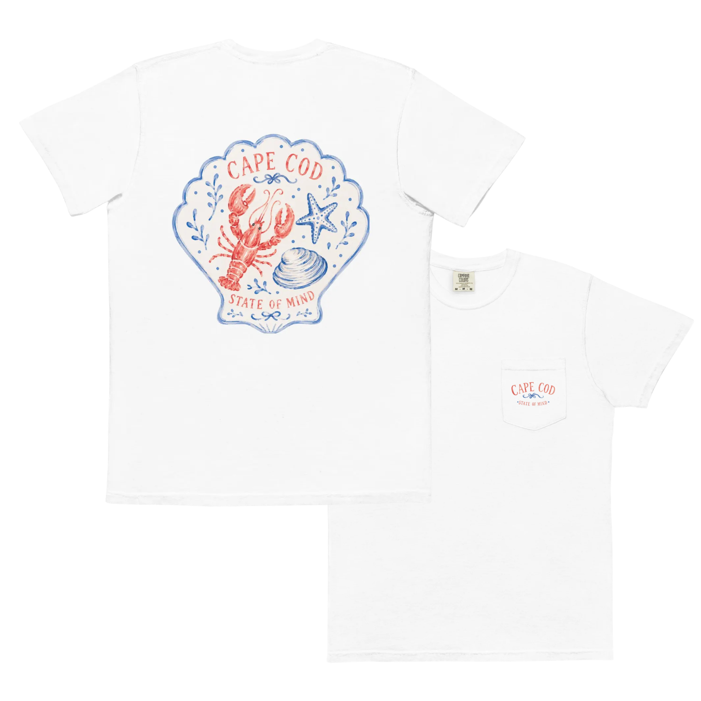 Cape Cod State of Mind Pocket Tee