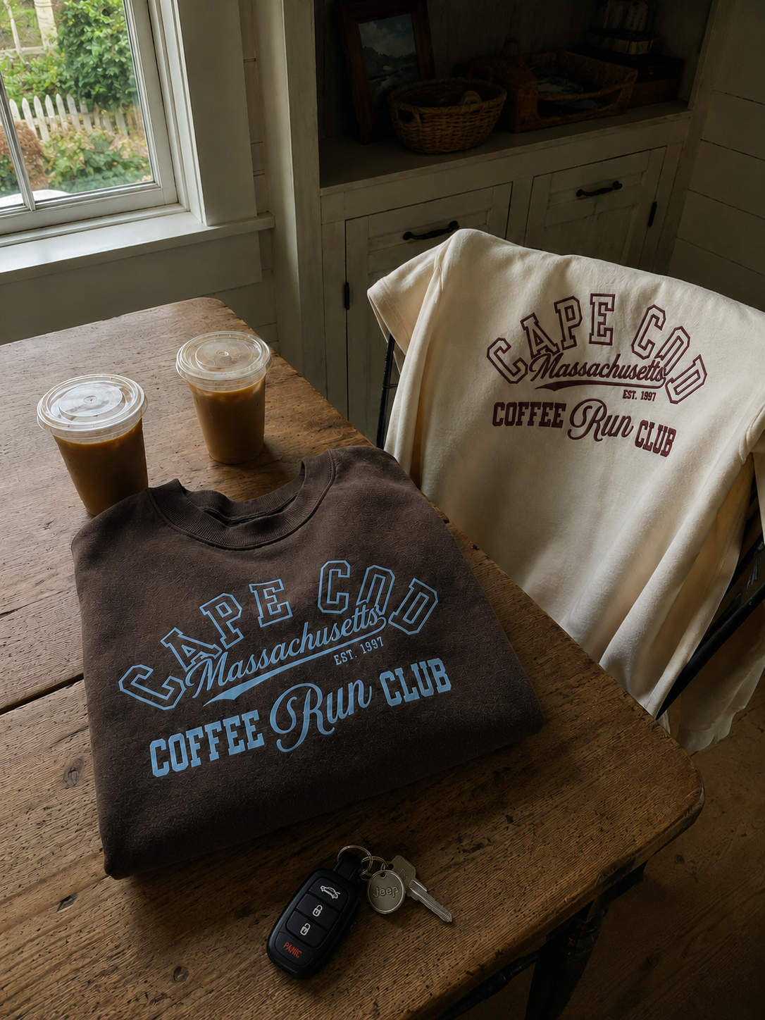 Coffee Run Mock Neck