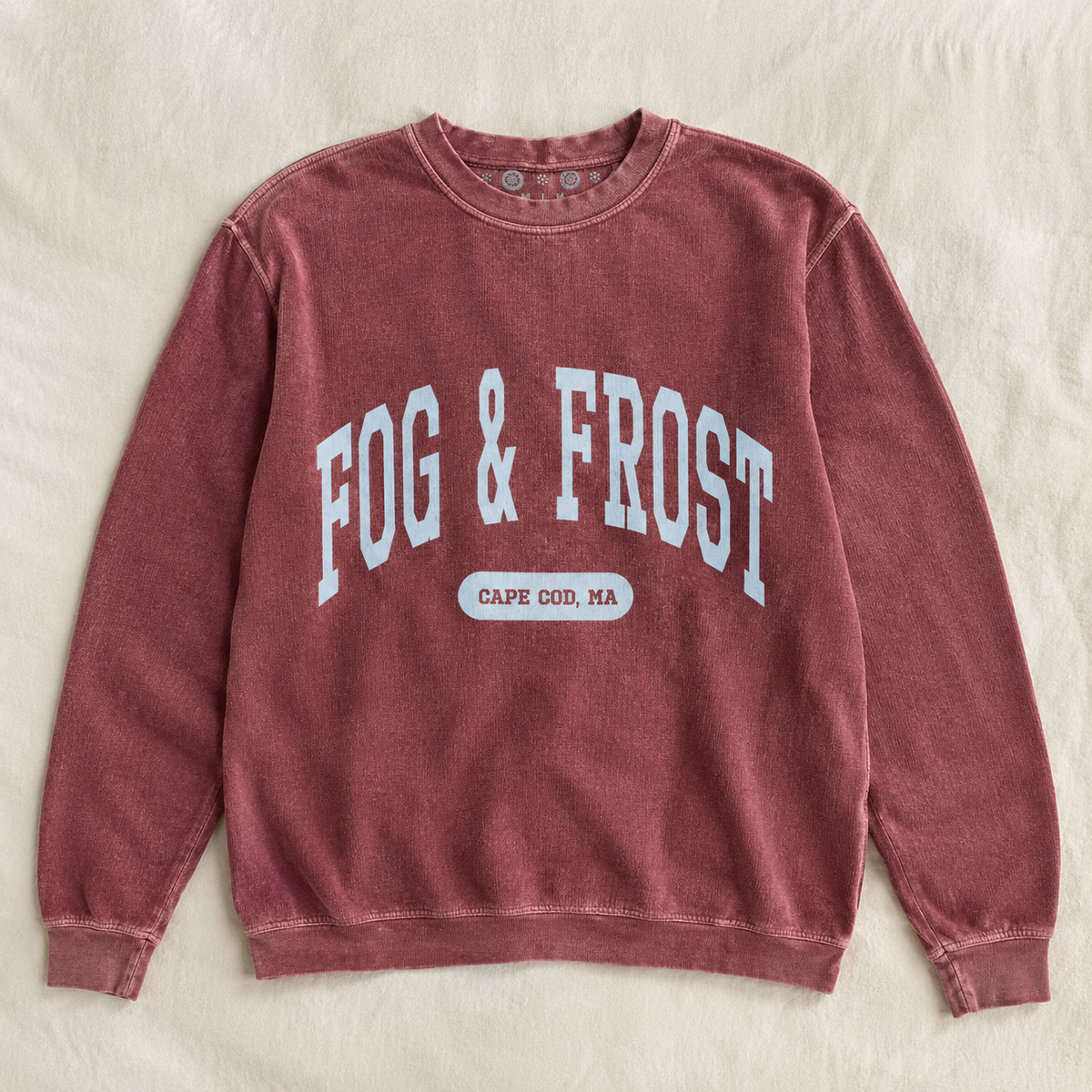 Fog & Frost Cord Crewneck