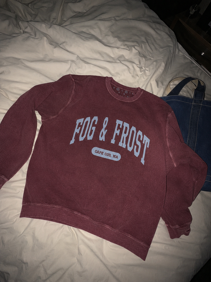 Fog & Frost Cord Crewneck