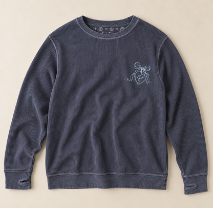 With Love, the Cape Locket Corded Sweatshirt