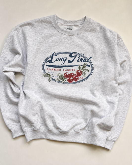Long Pond Cranberry Growers Heather Crewneck