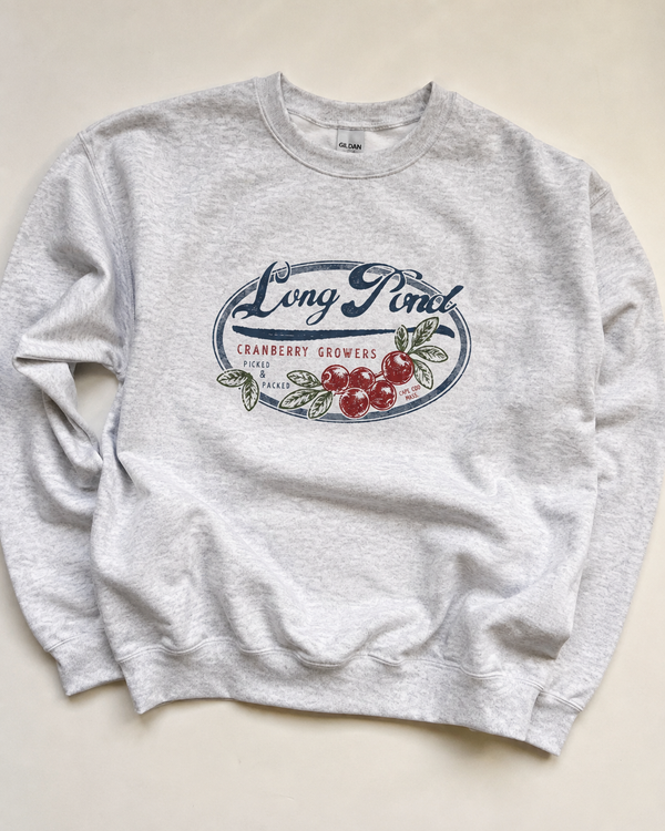 Long Pond Cranberry Growers Heather Crewneck