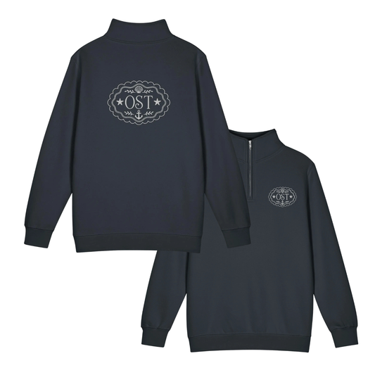OST Osterville Cape Cod Embroidered Quarter-Zip Sweatshirt