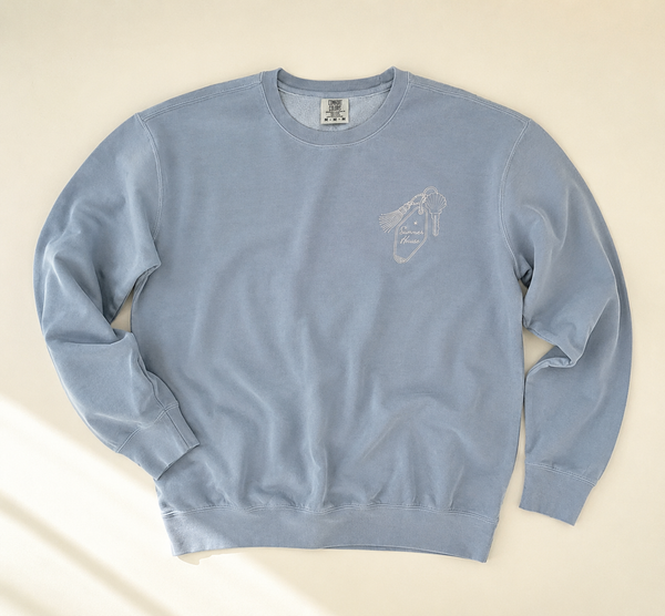 Summer House Embroidered Crewneck
