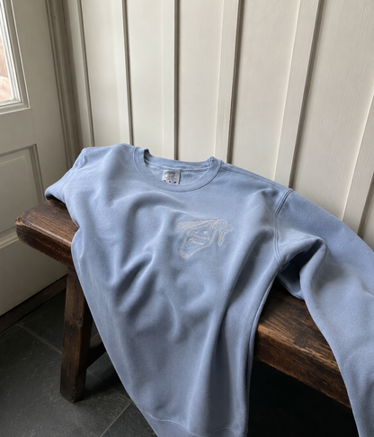 Summer House Embroidered Crewneck