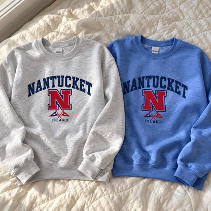 Nantucket Collegiate Gildan Heathered Sweatshirt