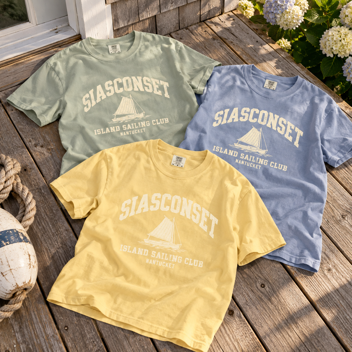 Siasconset Island Sailing Club Shirt