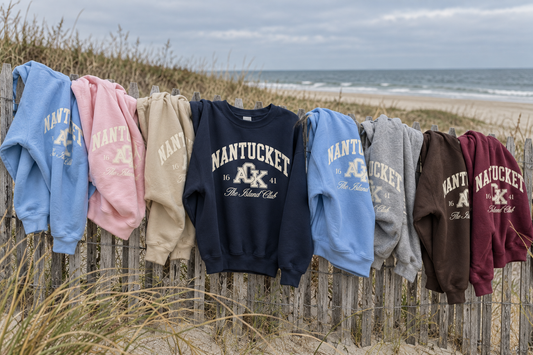 ACK Nantucket Collegiate Gildan Crewneck