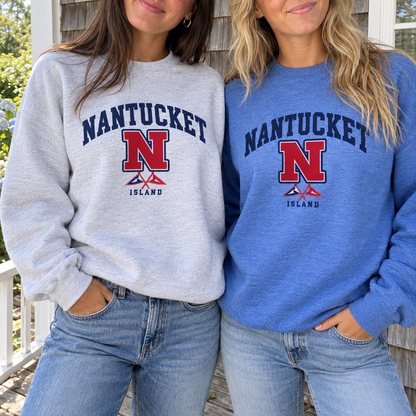 Nantucket Collegiate Gildan Heathered Sweatshirt