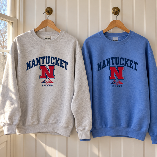 Nantucket Collegiate Gildan Heathered Sweatshirt
