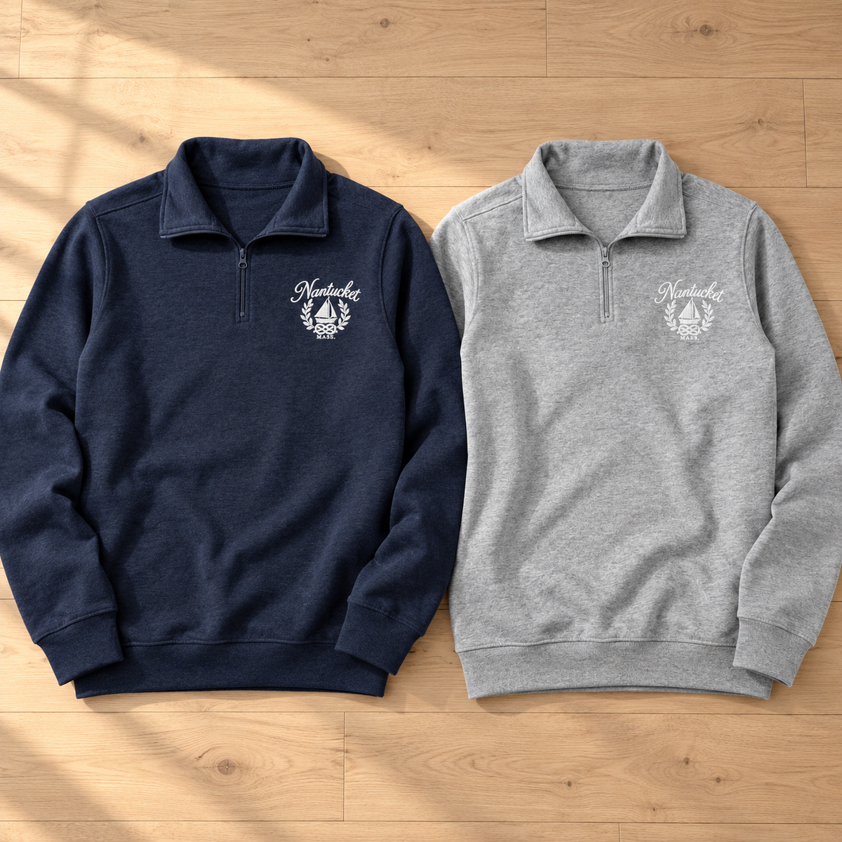 Nantucket Crest Quarter-Zip Fleece Pullover