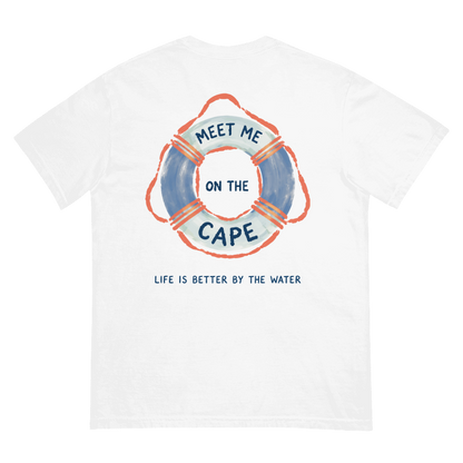 Meet Me on the Cape Graphic Tee, Garment-Dyed Cotton Shirt
