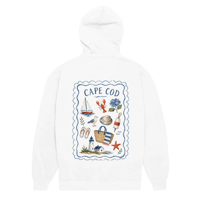 Cape Cod Painted Hoodie, Comfort Colors
