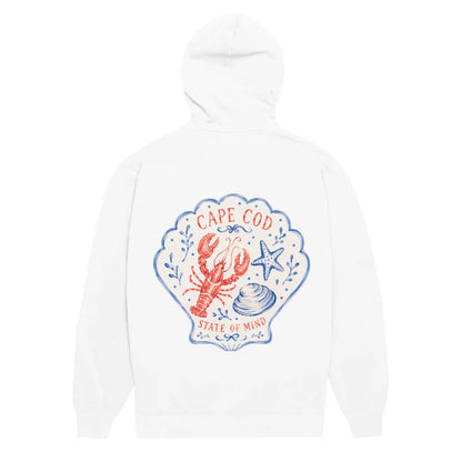 Cape Cod Painted Shell Hoodie