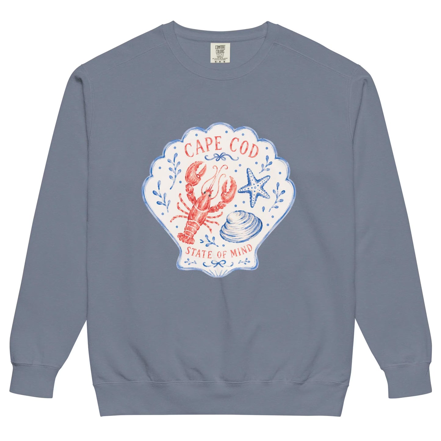 Cape Cod State of Mind Shell Crewneck