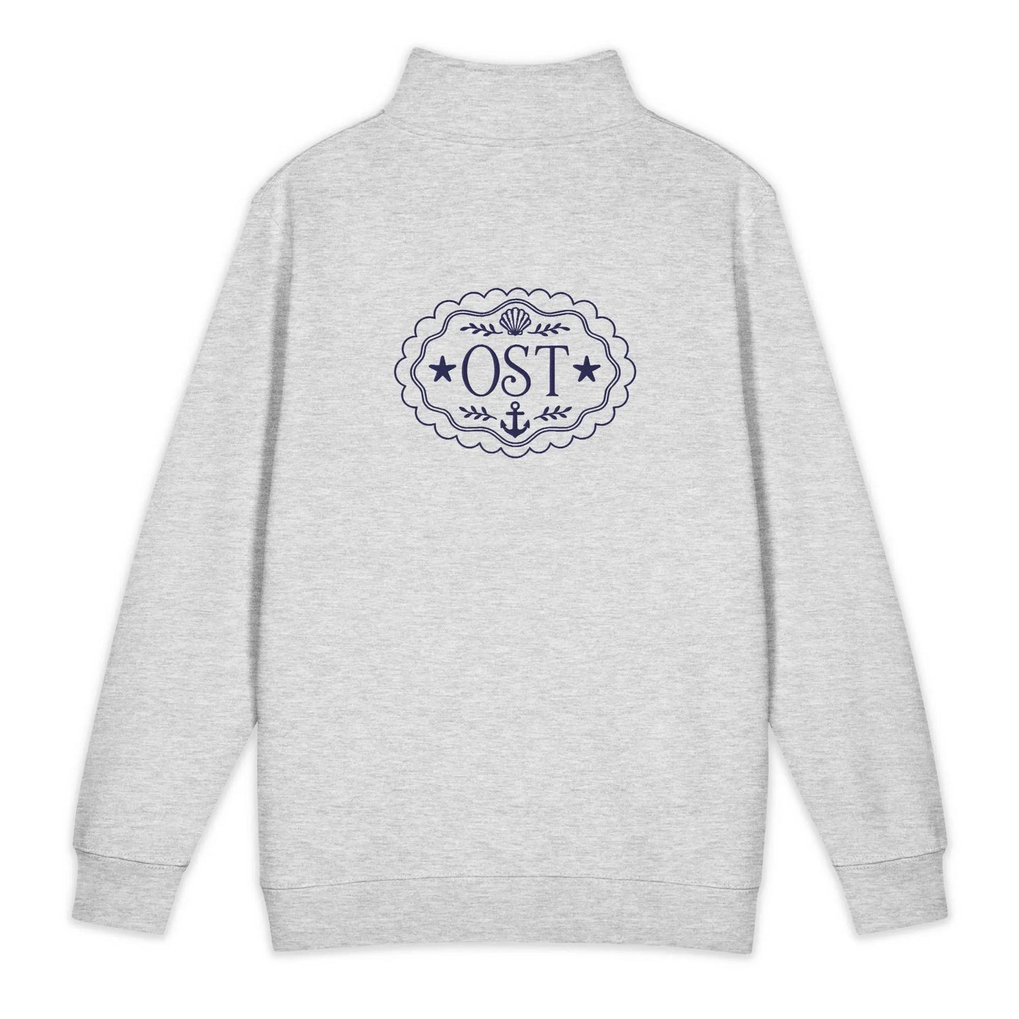 OST Osterville Cape Cod Embroidered Quarter-Zip Sweatshirt - Navy Embroidery