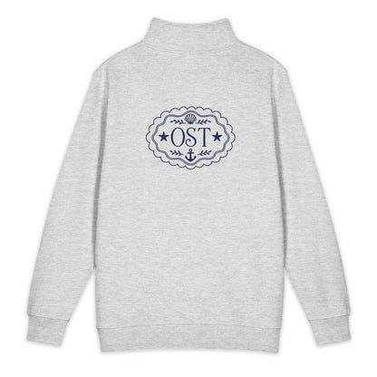 OST Osterville Cape Cod Embroidered Quarter-Zip Sweatshirt - Navy Embroidery