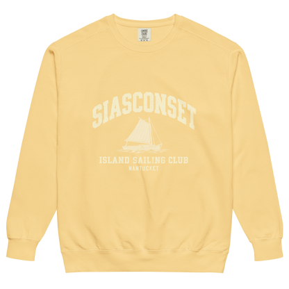Siasconset Nantucket Comfort Colors Crewneck Sweatshirt